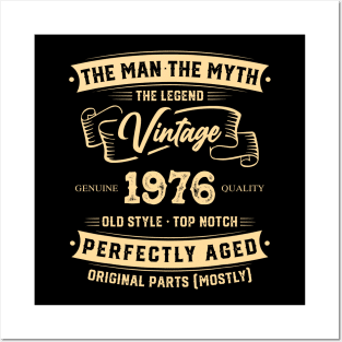 The Legend Vintage 1976 Perfectly Aged Posters and Art